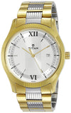 Titan Karishma Analog Silver Dial Men Watch NM1739BM01/NN1739BM01 - Bharat Time Style