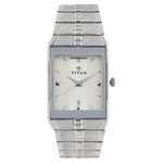 Titan Analog White Dial Men's Watch -  9151SM01