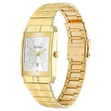 TITAN White Dial Metal Strap Watch - 9151YM06