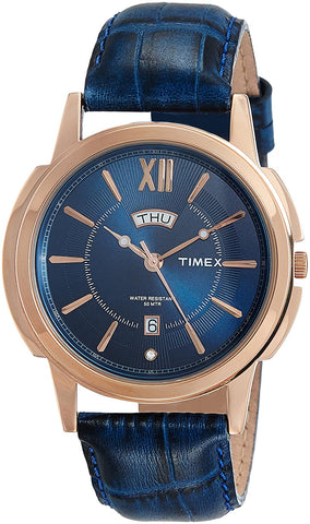 Timex Analog Blue Dial Men's Watch - TW000U310