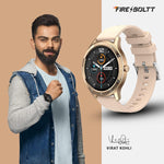 Fire-Boltt 360 SpO2 Full Touch Large Display Round Smart Watch with in-Built Games - BSW003 (Rose Gold) - Bharat Time Style