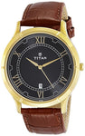 Titan Karishma Analog Black Dial Men's Watch - 1775YL01