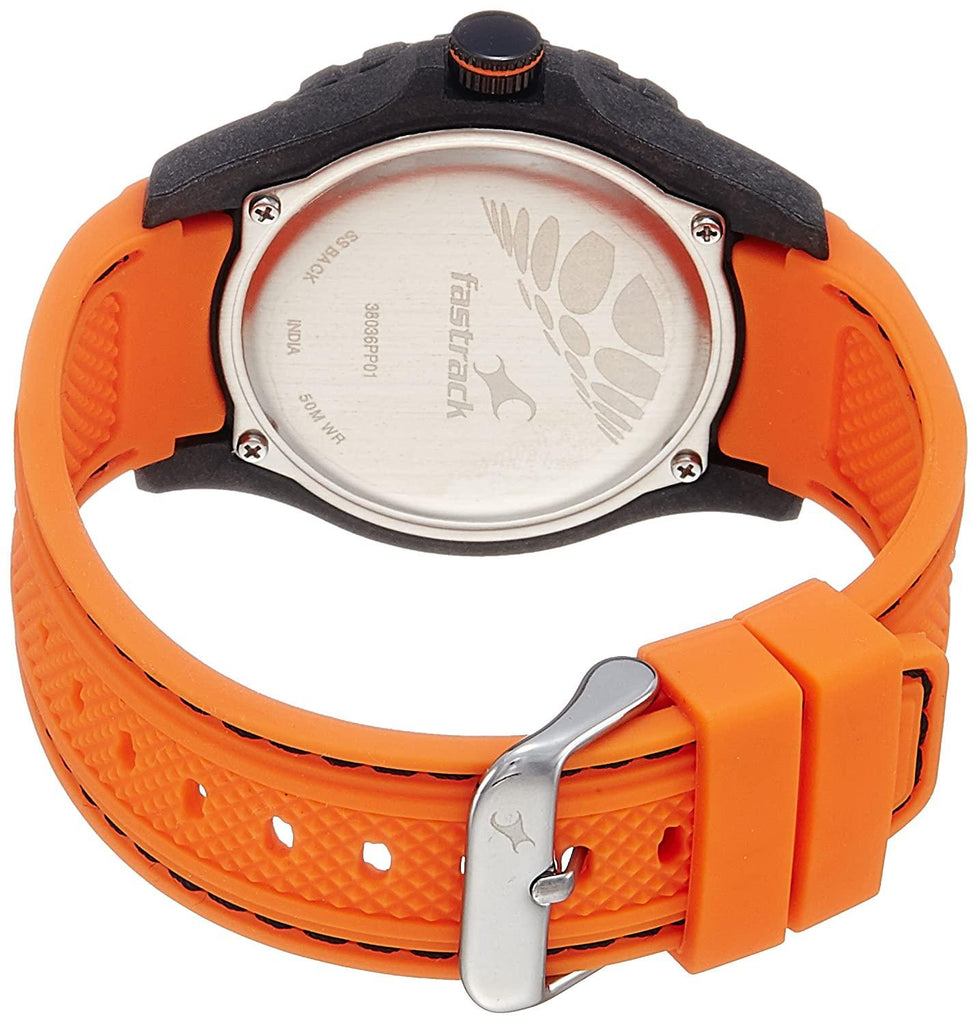 Fastrack orange colour 2025 watch