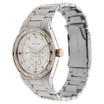White Dial Two Toned Stainless Steel Strap Watch - 9453KM01 - Bharat Time Style