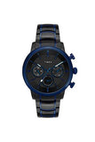 Timex Mens E-Class Black Dial Stainless Steel Analogue Watch - TWEG20200