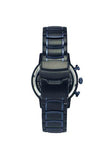 Timex Mens E-Class Black Dial Stainless Steel Analogue Watch - TWEG20200
