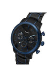 Timex Mens E-Class Black Dial Stainless Steel Analogue Watch - TWEG20200