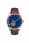 Timex Mens E Class Silver Dial Silver-Tone Stainless Steel Bracelet Analogue Watch - TWEG21000