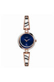Timex Womens Fria Blue Dial Brass Analogue Watch - TWEL15202