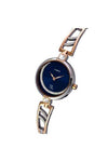 Timex Womens Fria Blue Dial Brass Analogue Watch - TWEL15202