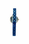 Timex Womens Mother of Pearl Blue Dial Ceramic Bracelet Analogue Watch - TWEL15702