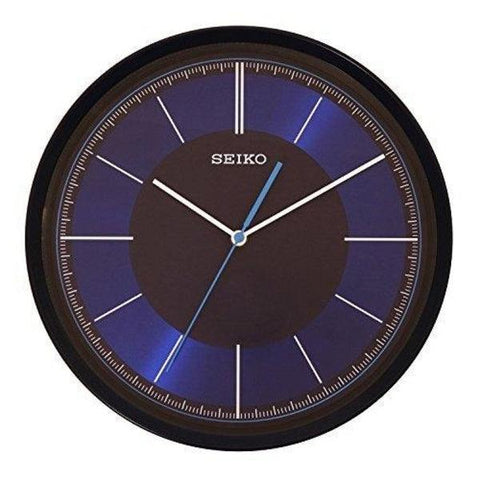 Seiko Blue Dial Wall Clock 30.5 cm X 30.5 cm X 5.2 cm - QXA612LN - Bharat Time Style