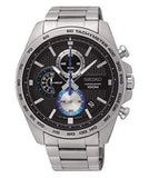 Seiko Analog Black Dial Men's Watch - SSB257P1 - Bharat Time Style