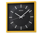 Seiko Wall Clock (31 cm x 31 cm x 4 cm, Yellow) - QXA588YN - Bharat Time Style