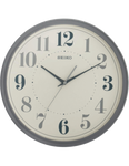 Seiko Analog 32 cm X 16 cm Wall Clock - QXA740NN (Grey, With Glass) - Bharat Time Style