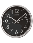 Seiko Analog 18 cm X 28 cm Wall Clock - QXA744SN (Black, With Glass) - Bharat Time Style