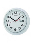 Seiko White Day-Date Function Wall Clock - QXF102HN - Bharat Time Style