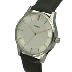 Timex Mens Sleek Formal Watch Silver Dial-TW0TG8301