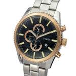 Timex All stainless steel chronograph watch - TWEG19504 - Bharat Time Style