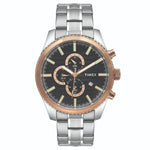 Timex All stainless steel chronograph watch - TWEG19504 - Bharat Time Style