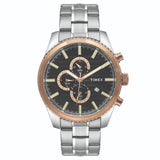 Timex All stainless steel chronograph watch - TWEG19504 - Bharat Time Style