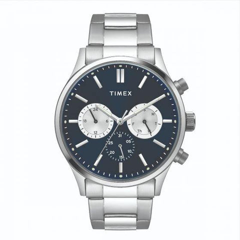 Timex All stainless steel multifcution watch Watch - TWEG19603 - Bharat Time Style
