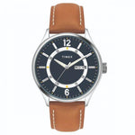 Timex All stainless steel bold day date watch - TWEG19800 - Bharat Time Style