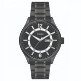 Timex All stainless steel bold day date watch Watch - TWEG19805 - Bharat Time Style