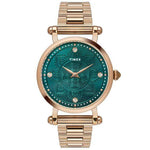 Timex Glamorous unique case and bracelet watch - TWEL14303 - Bharat Time Style