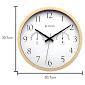 Titan Analog 30 cm X 30 cm Wall Clock - W0046PA01/NAW0046PA01 (Beige, With Glass) - Bharat Time Style