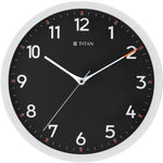Titan Analog 30 cm X 30 cm Wall Clock (White, With Glass) - NAW0012PA01/W0012PA01 - Bharat Time Style